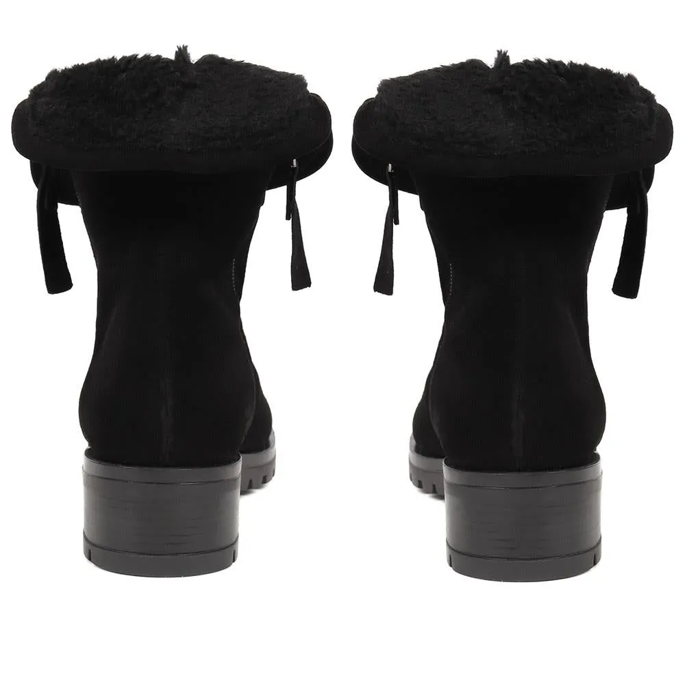 Lora Casual Leather Boots - LORA / 324 368 - Black sold by Jones Bootmaker product image thumbnail 3