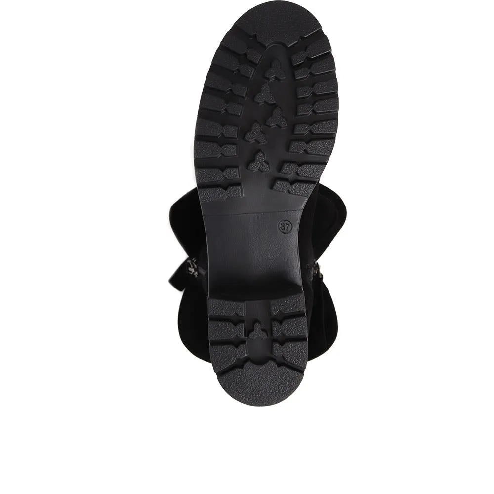 Lora Casual Leather Boots - LORA / 324 368 - Black sold by Jones Bootmaker product image thumbnail 4