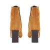 Lorah Leather Lace-Up Boots - LORAH / 324 248 - Cognac sold by Jones Bootmaker