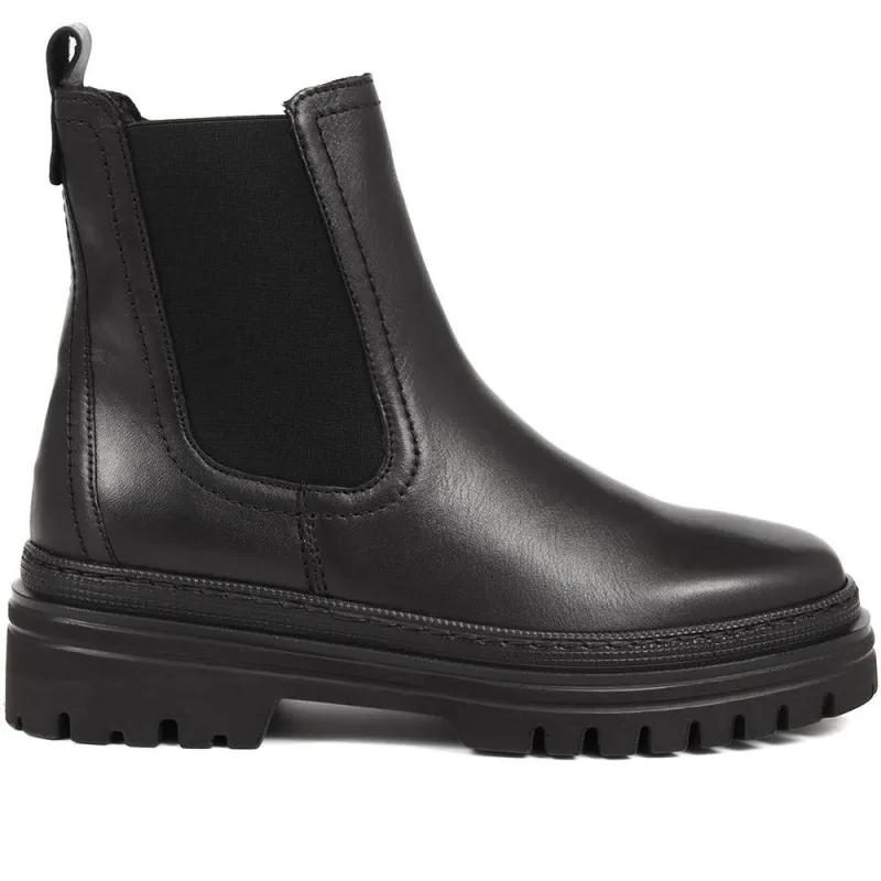 Gazania Leather Chelsea Boots - GAB38502 / 324 166 - Black sold by Jones Bootmaker