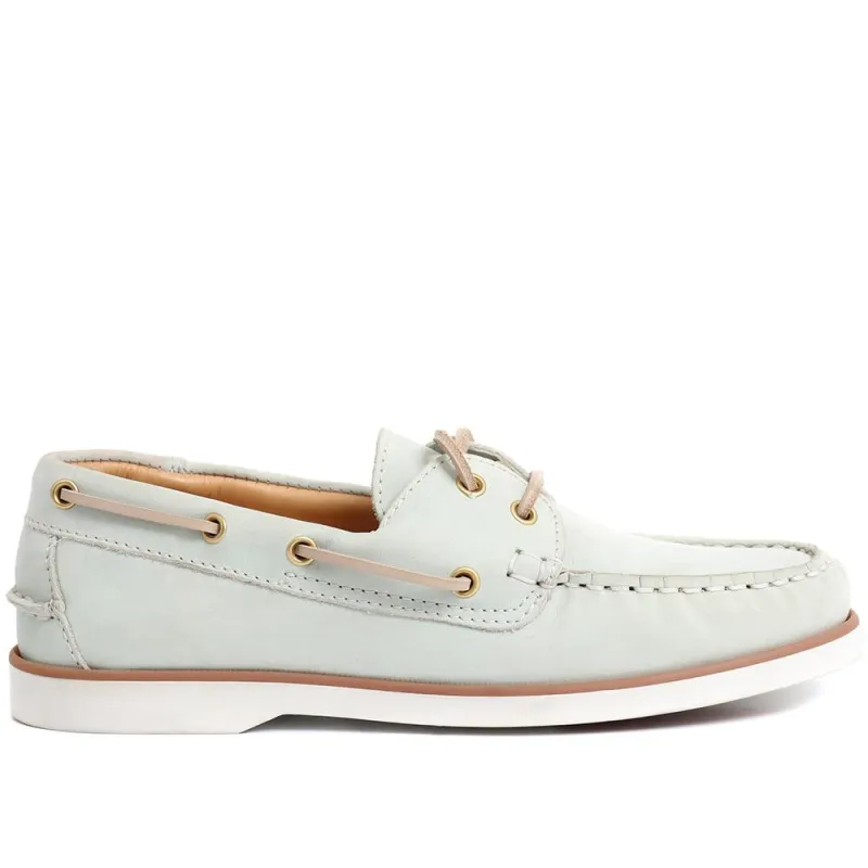 Patrizia Leather Boat Shoes - PATRIZIA / 322 369 - Mint sold by Jones Bootmaker