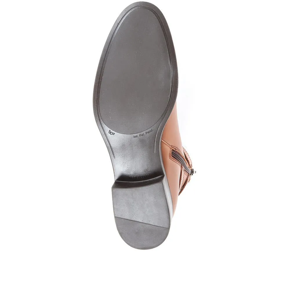 Lunetta Heeled Boots - LUNETTA / 322 543 - Brown sold by Jones Bootmaker product image thumbnail 5