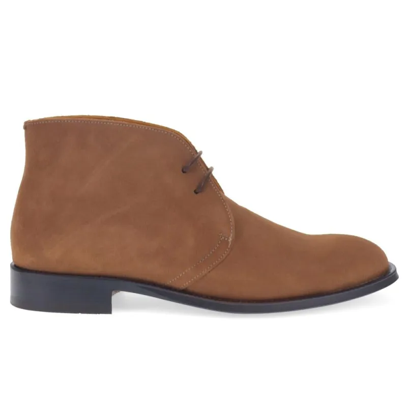 Campbell Suede Desert Boots - CAMPBELL / 321 132 - Taupe Suede sold by Jones Bootmaker