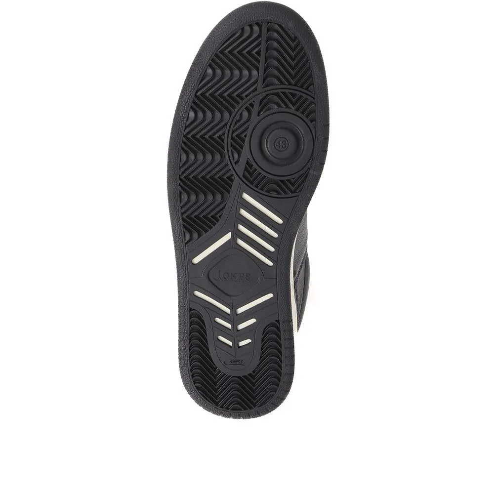 Taipei Casual Leather Trainers - TAIPEI / 324 013 - Black sold by Jones Bootmaker product image thumbnail 4