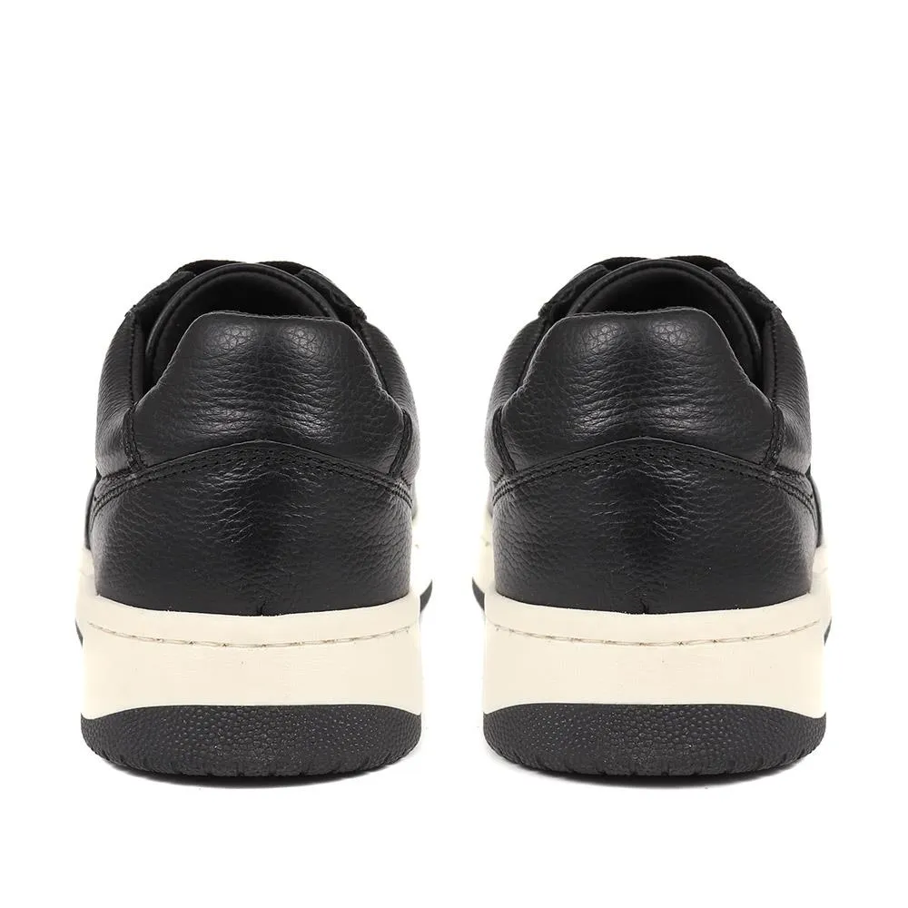 Taipei Casual Leather Trainers - TAIPEI / 324 013 - Black sold by Jones Bootmaker product image thumbnail 3