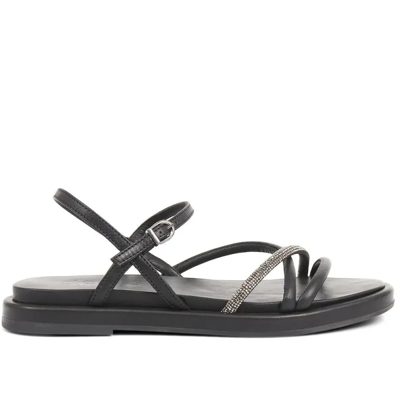 Mairead Strappy Sandals - MAIREAD / 323 973 - Black sold by Jones Bootmaker