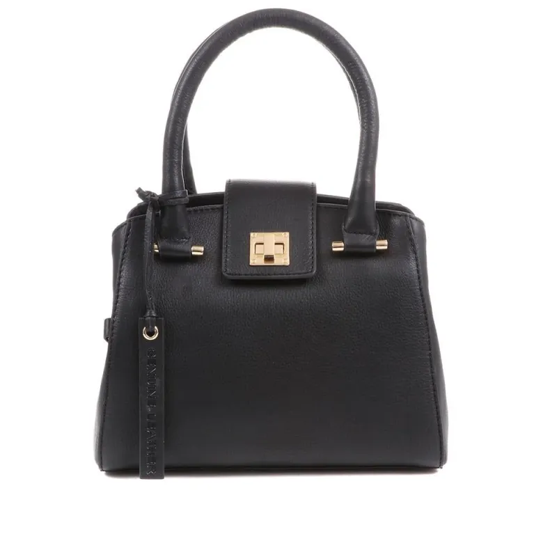 Whimsy Leather Top Handle Bag - WHIMSY / 323 891 - Black sold by Jones Bootmaker