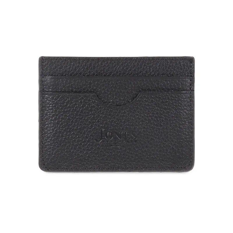 Leather Card Holder - CARDHOLDER1 / 323 793 - Black sold by Jones Bootmaker
