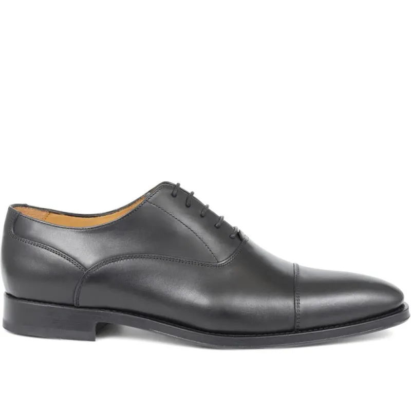 Cologne Leather Oxford Shoes - COLOGNE / 323 781 - Black sold by Jones Bootmaker
