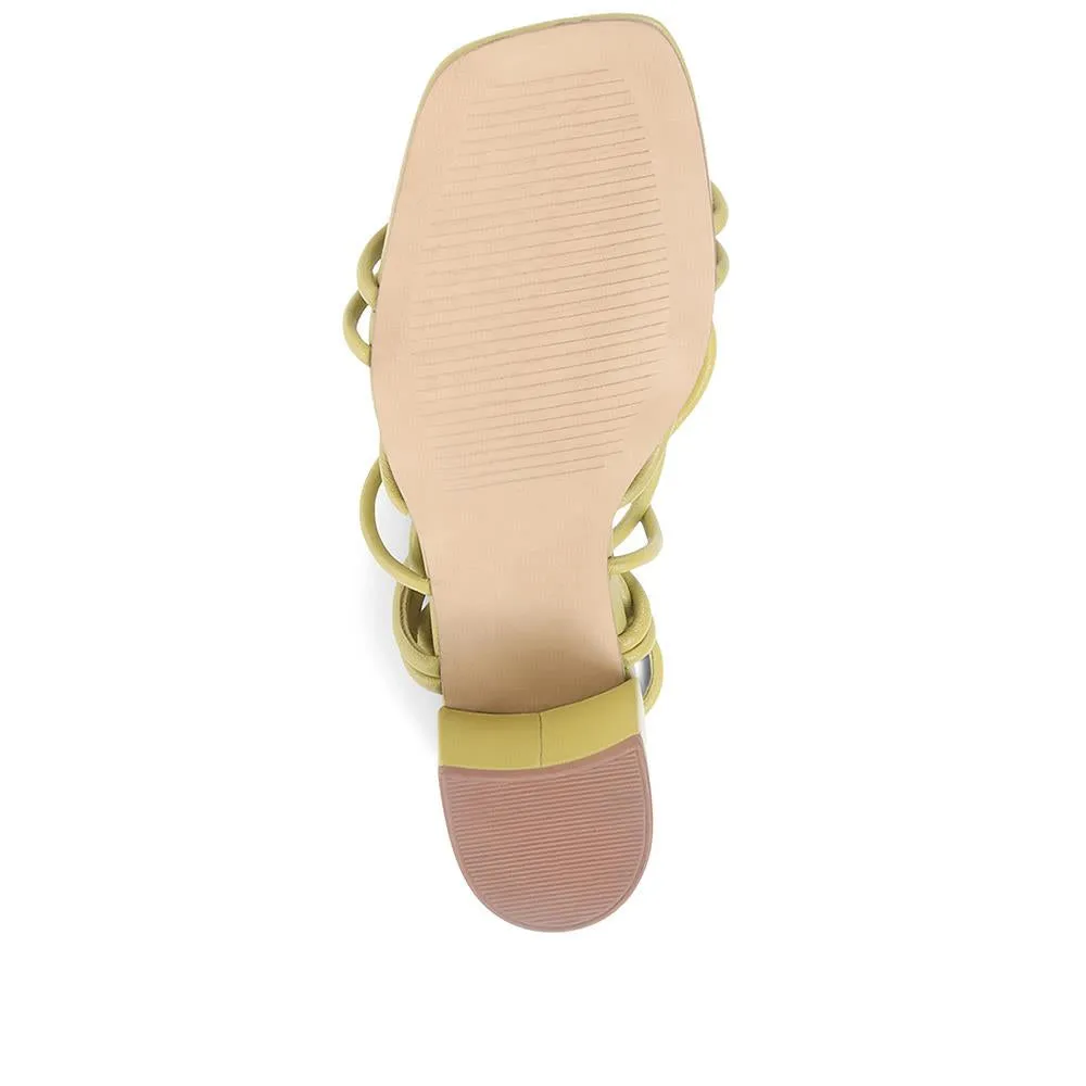 Liezel Gladiator Roped Heels - LIEZEL / 323 702 - Lime sold by Jones Bootmaker product image thumbnail 5