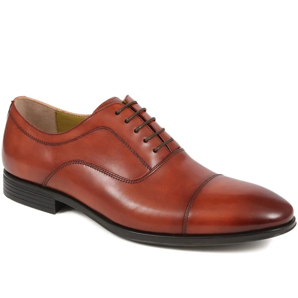 Middleham Leather Oxford Shoes - MIDDLEHAM / 323 640 - Cognac sold by Jones Bootmaker product image thumbnail 2
