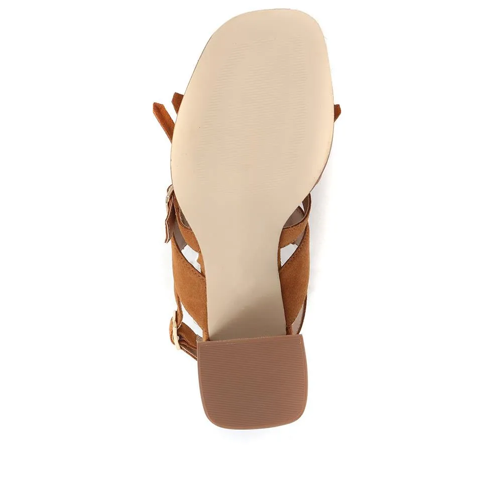 Kamila Block Heels - KAMILA / 323 634 - Tan sold by Jones Bootmaker product image thumbnail 5