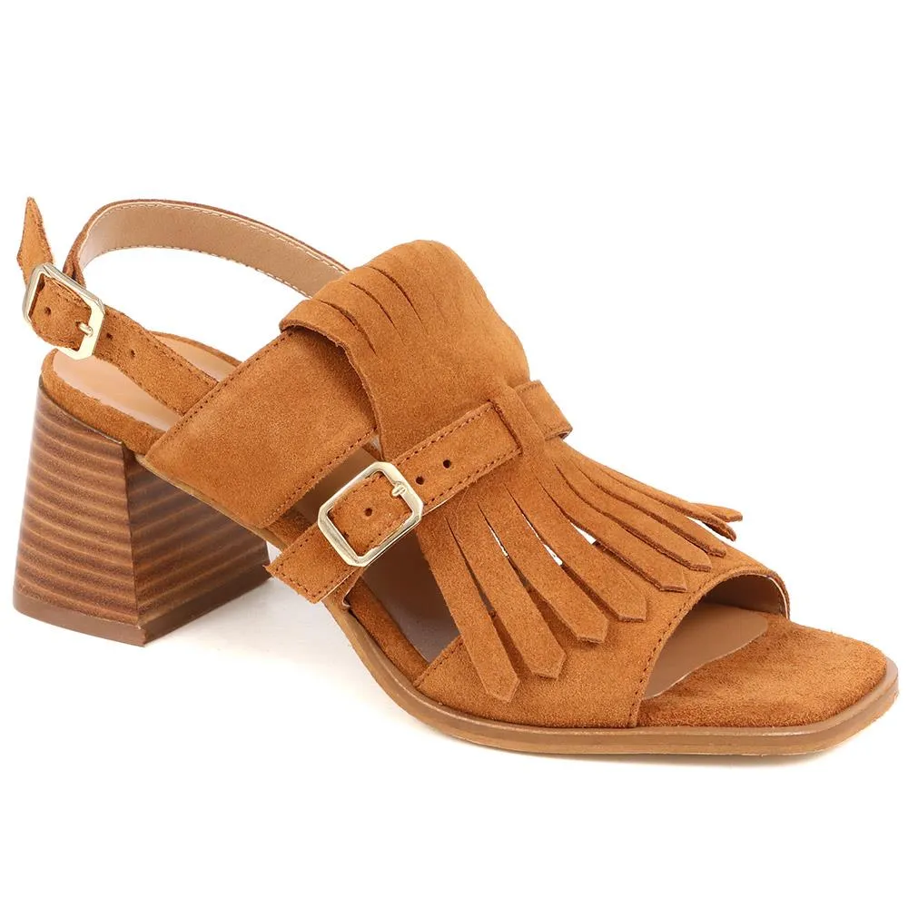 Kamila Block Heels - KAMILA / 323 634 - Tan sold by Jones Bootmaker product image thumbnail 2