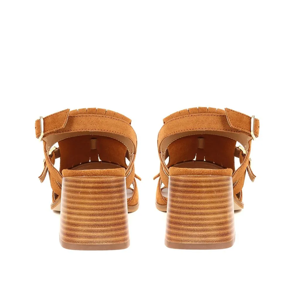 Kamila Block Heels - KAMILA / 323 634 - Tan sold by Jones Bootmaker product image thumbnail 3