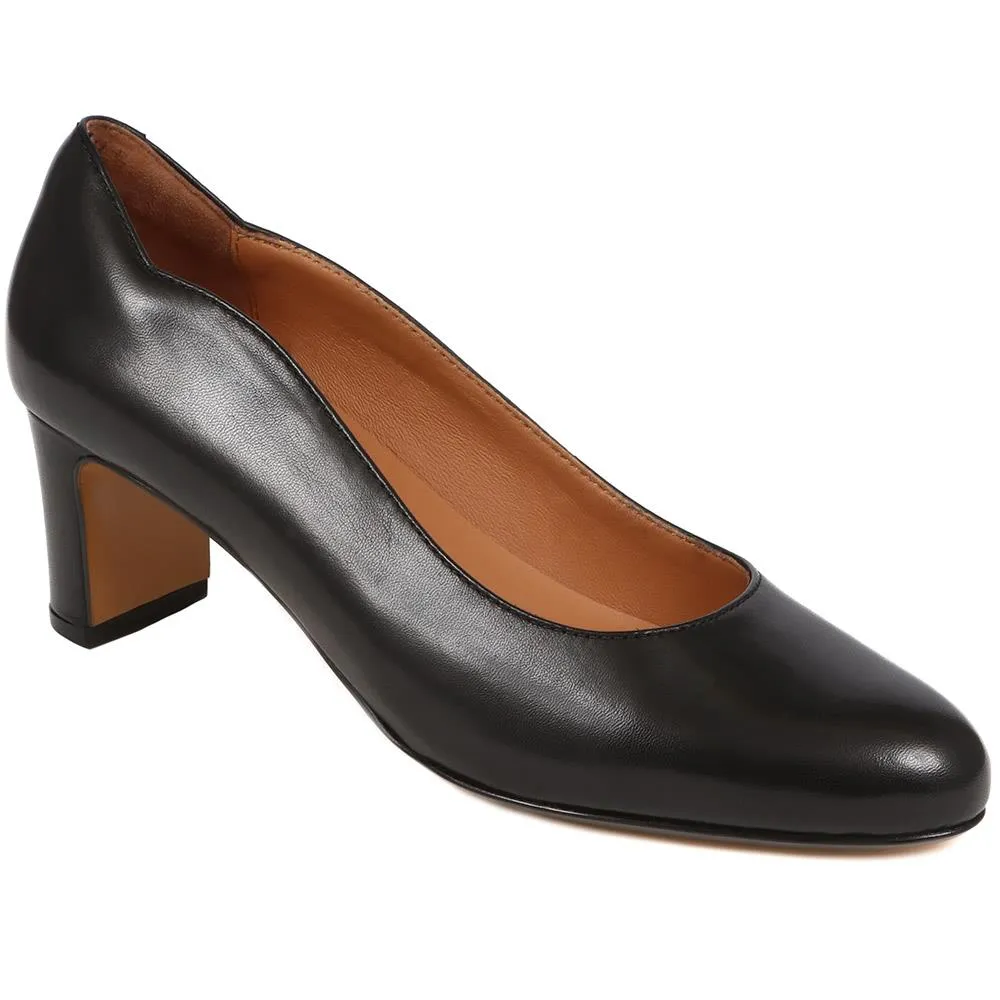 Zoey Leather Court Shoes - ZOEY / 323 597 - Black Leather sold by Jones Bootmaker product image thumbnail 2