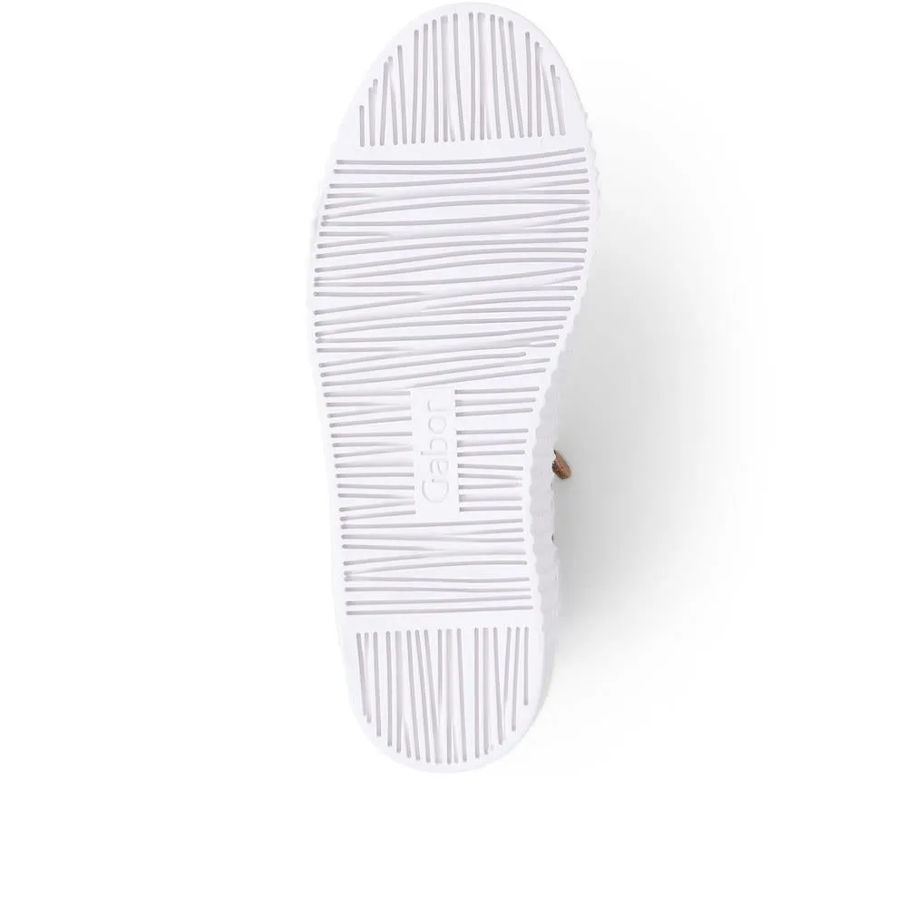 Wemo Gabor Lace-Up Leather Trainers - GAB37517 / 323 536 - White Multi sold by Jones Bootmaker product image thumbnail 5