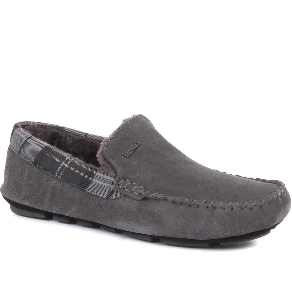 Monty House Slippers - BARBR28506 / 313 954 - Charcoal sold by Jones Bootmaker product image thumbnail 2