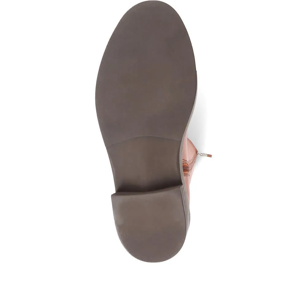 Sebastiana Leather Knee High Boots - SEBASTIANA / 322 840 - Tan sold by Jones Bootmaker product image thumbnail 4