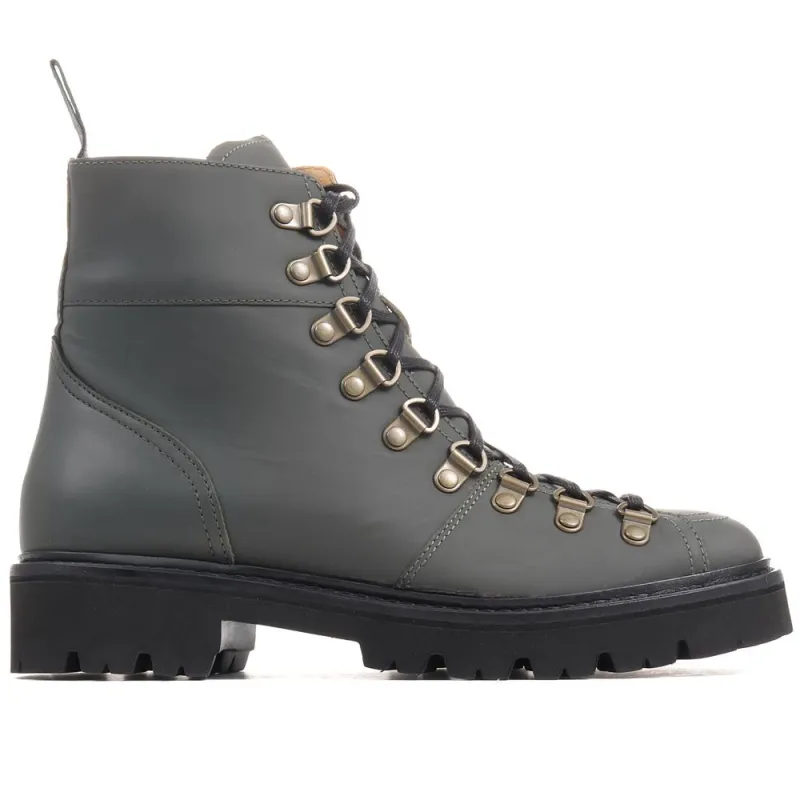 Katia Leather Hiker Boots - KATIA / 322 782 - Green sold by Jones Bootmaker