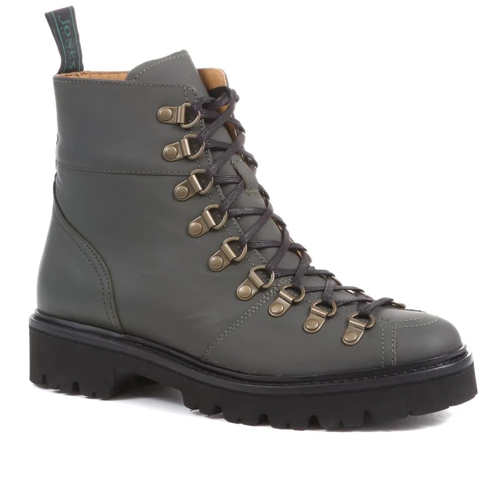Katia Leather Hiker Boots - KATIA / 322 782 - Green sold by Jones Bootmaker product image thumbnail 2