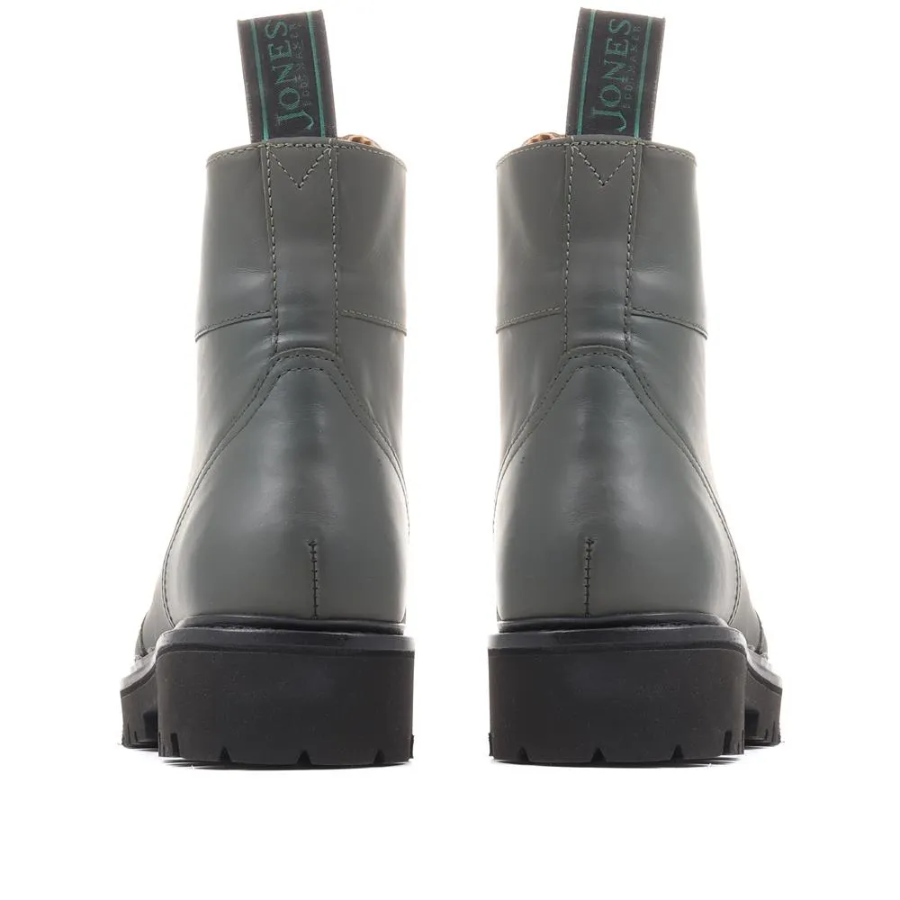 Katia Leather Hiker Boots - KATIA / 322 782 - Green sold by Jones Bootmaker product image thumbnail 3