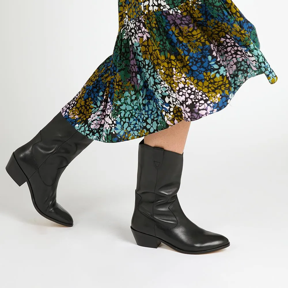 Lala Leather Western Boots - LALA / 322 779 - Black sold by Jones Bootmaker product image thumbnail 5