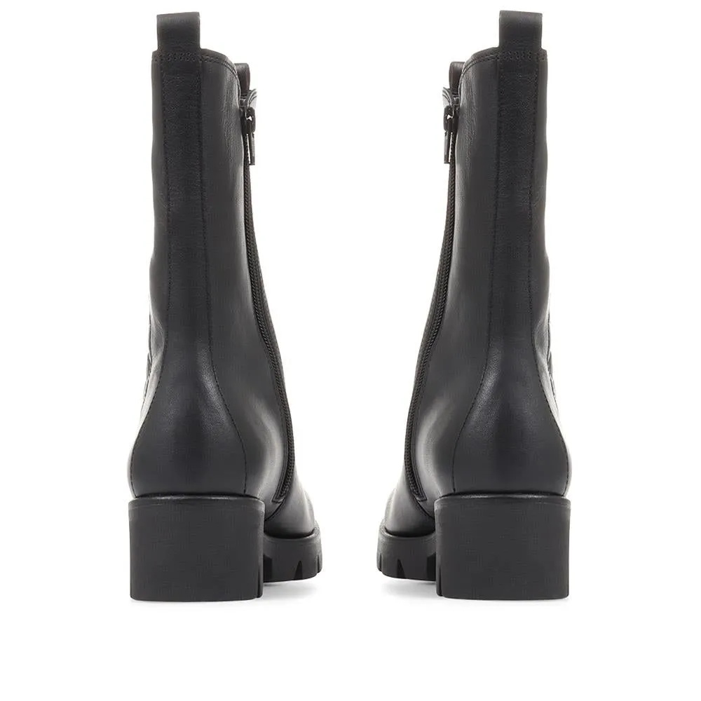 Bethany Quilted Tall Chelsea Boots - GAB36507 / 322 690 - Black sold by Jones Bootmaker product image thumbnail 3