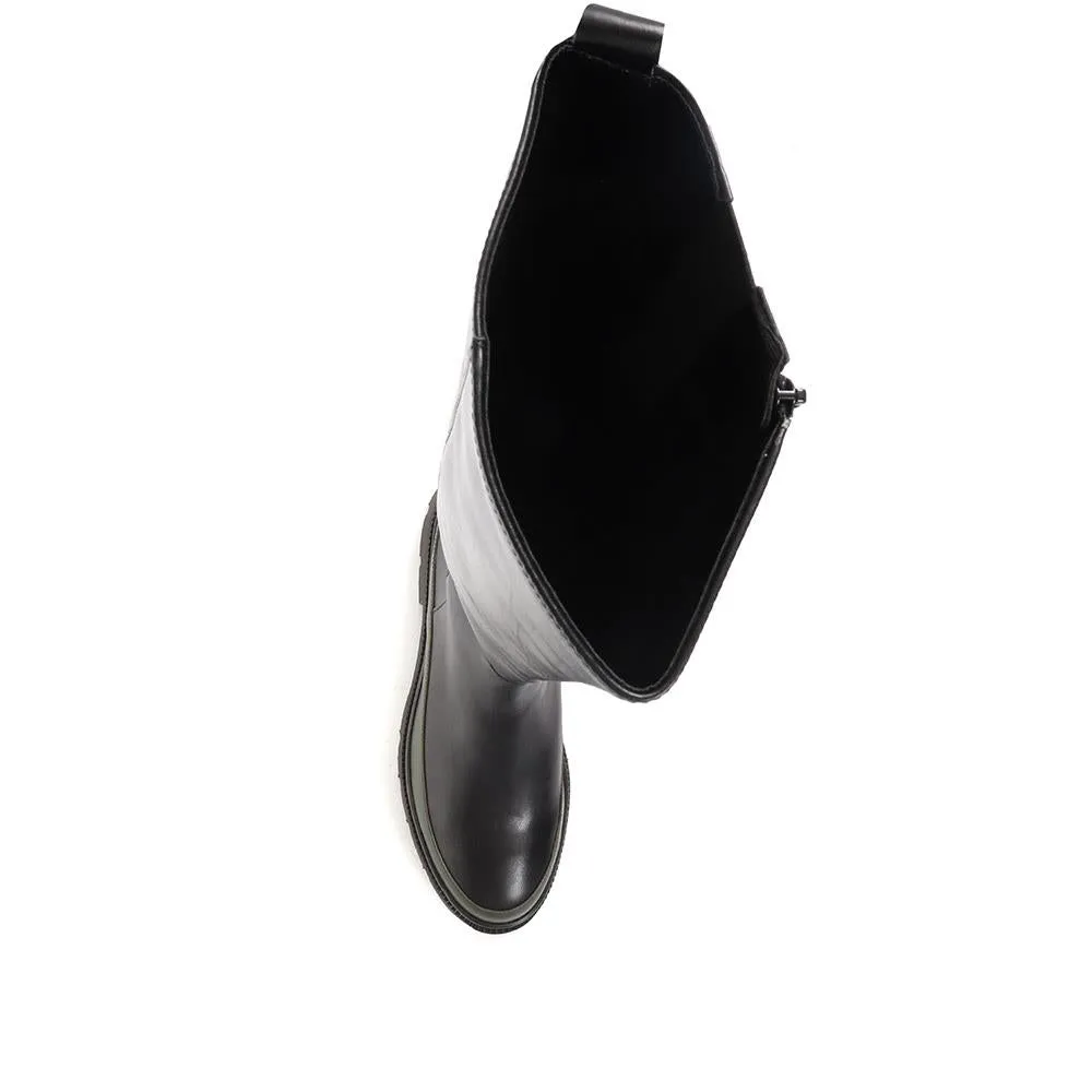 Link Chunky Knee High Boots - GAB36513 / 322 681 - Black sold by Jones Bootmaker product image thumbnail 4