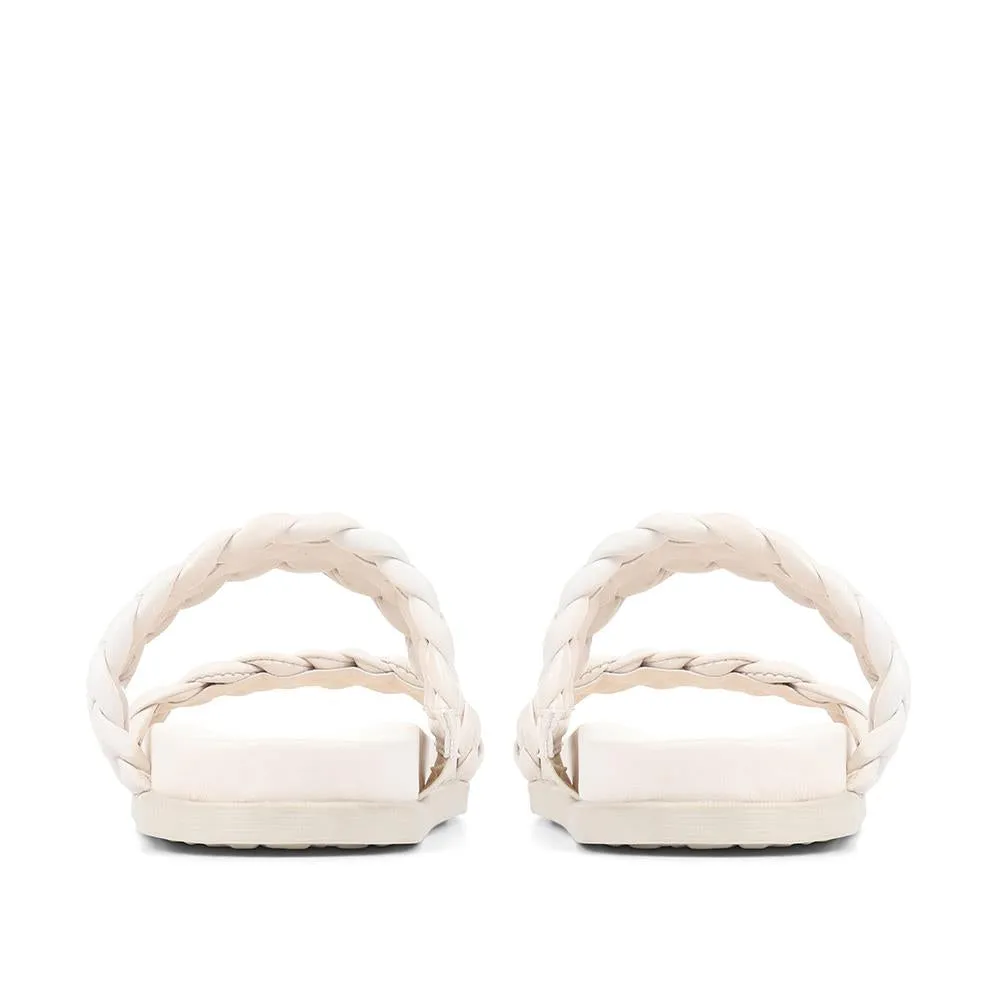 Madeira Braided Platform Sandals - MADEIRA / 322 572 - Off White sold by Jones Bootmaker product image thumbnail 3