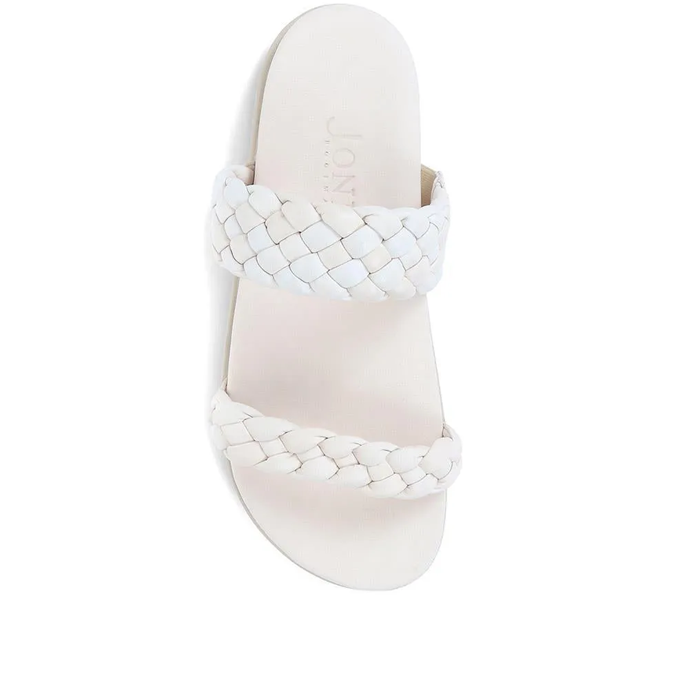 Madeira Braided Platform Sandals - MADEIRA / 322 572 - Off White sold by Jones Bootmaker product image thumbnail 4
