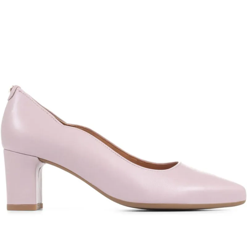 Heeled Court Shoes - GAB35544 / 322 514 - Nude sold by Jones Bootmaker