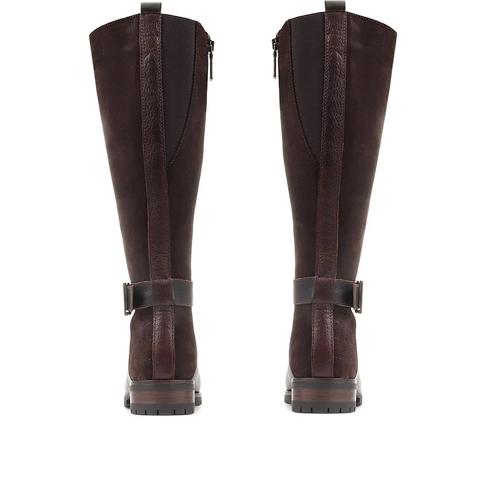 Alisha Leather Riding Boots - BARBR36511 / 322 446 - Dark Brown sold by Jones Bootmaker product image thumbnail 3