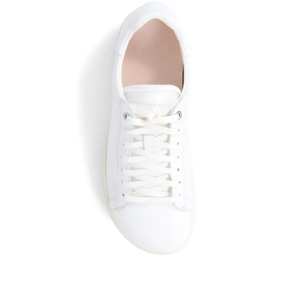 Bend Low Leather Trainers - BIRK36501 / 322 422 - White sold by Jones Bootmaker product image thumbnail 4