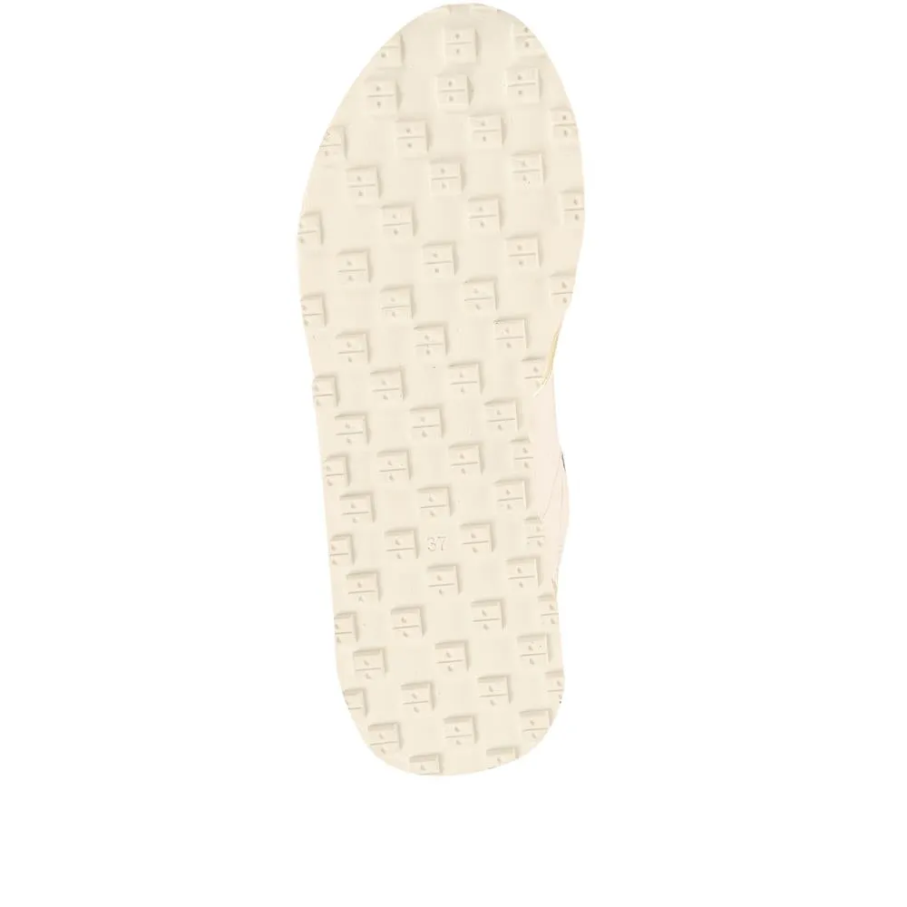 Ellisa Lace-Up Trainers - ELLISA / 322 290 - White-Gold sold by Jones Bootmaker product image thumbnail 5