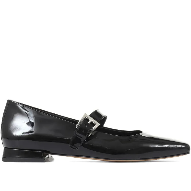 Luciana Square Toe Mary Janes - LUCIANA / 322 267 - Black sold by Jones Bootmaker