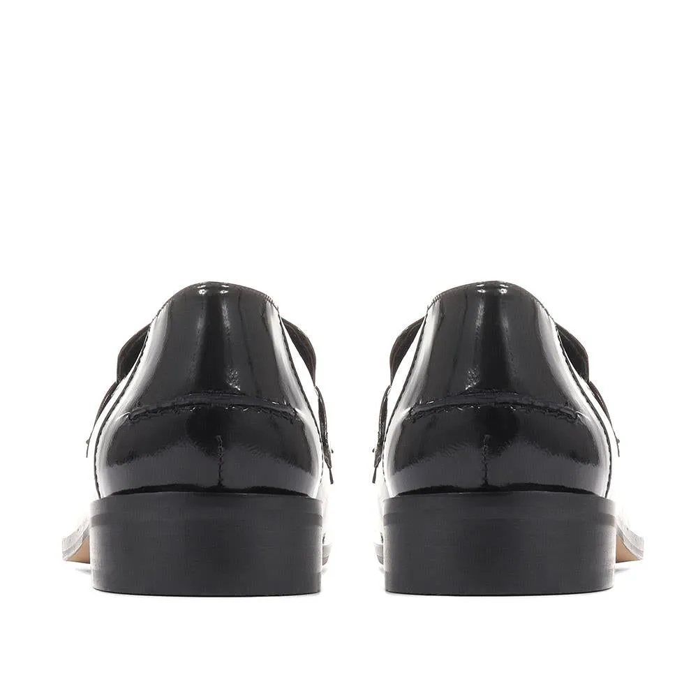 Lotta Chunky Leather Loafers - LOTTA / 322 268 - Black sold by Jones Bootmaker product image thumbnail 3