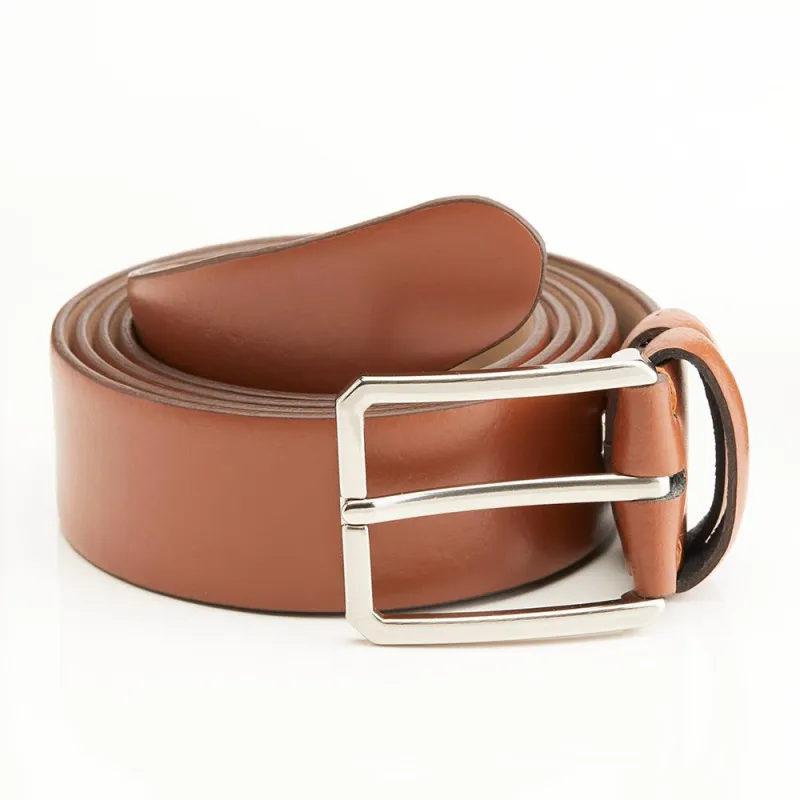 Uxbridge Men's Leather Belt - UXBRIDGE / 321 979 - Chestnut sold by Jones Bootmaker
