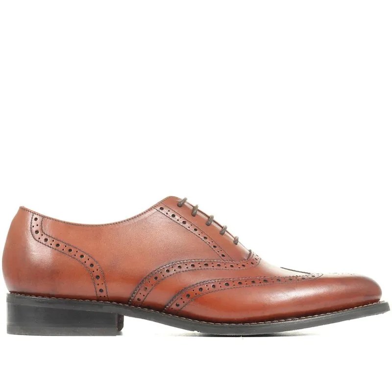 Arthur Oxford Leather Brogues - ARTHUR / 321 740 - Cognac sold by Jones Bootmaker