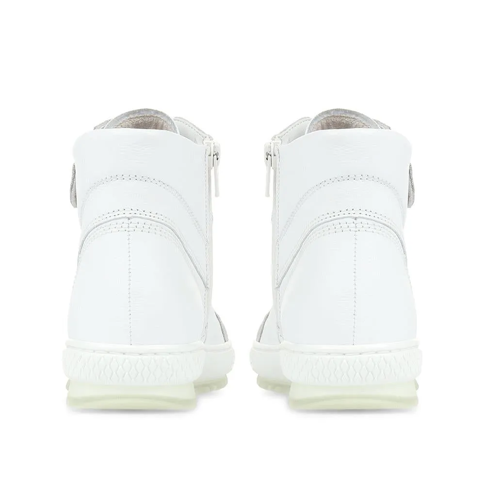 Bulner Suede High-Top Trainers - GAB35514 / 321 584 - Light Grey sold by Jones Bootmaker product image thumbnail 3