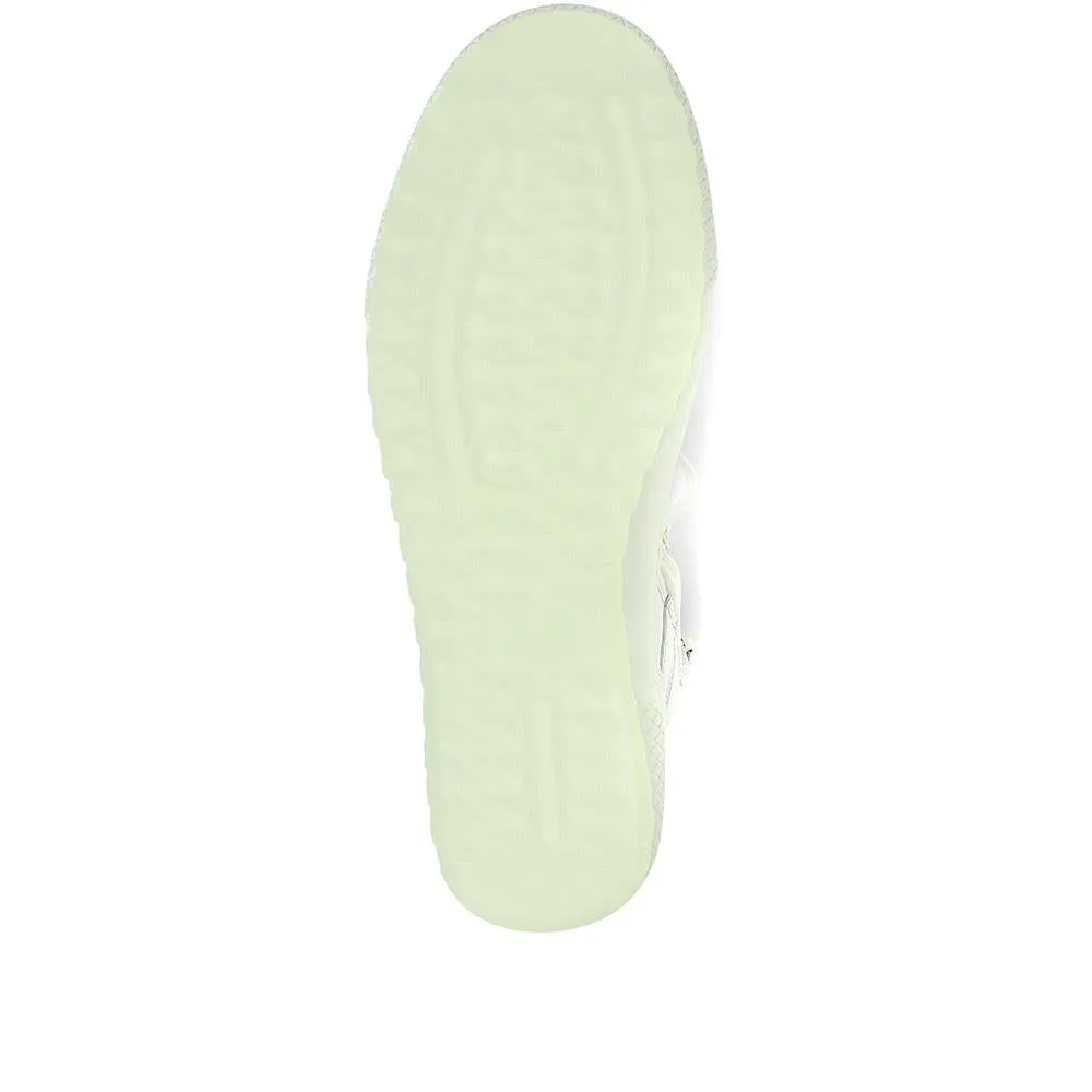 Bulner Suede High-Top Trainers - GAB35514 / 321 584 - Light Grey sold by Jones Bootmaker product image thumbnail 4