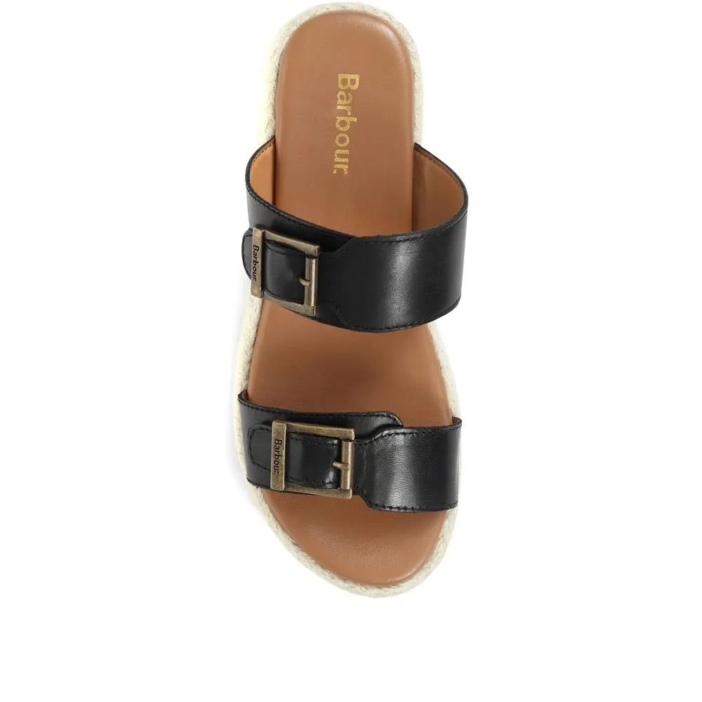 Amelda Leather Platform Sandals - BARBR35517 / 321 405 - Black sold by Jones Bootmaker product image thumbnail 5