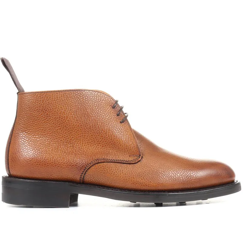 Stanmore Leather Chukka Boots - STANMORE / 321 166 - Tan Grain sold by Jones Bootmaker