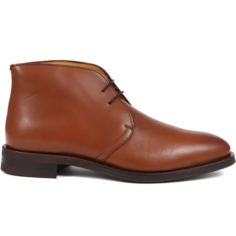 Campbell Suede Desert Boots - CAMPBELL / 321 132 - Tan sold by Jones Bootmaker