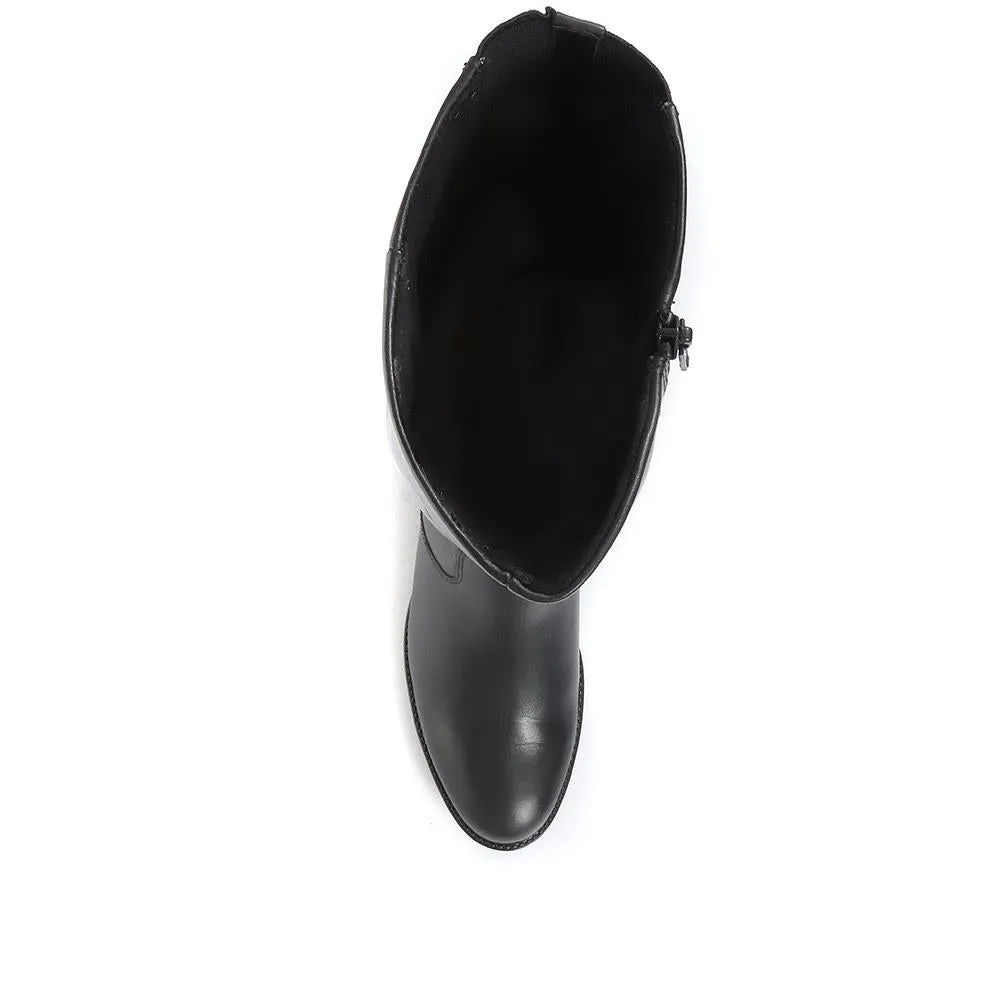 Isla Leather Boots - GAB34507 / 320 516 - Black sold by Jones Bootmaker product image thumbnail 4