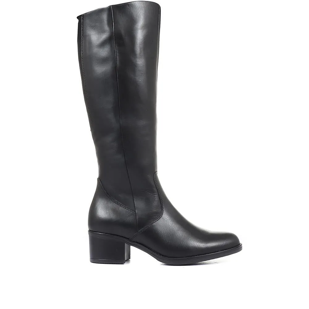 Isla Leather Boots - GAB34507 / 320 516 - Black sold by Jones Bootmaker