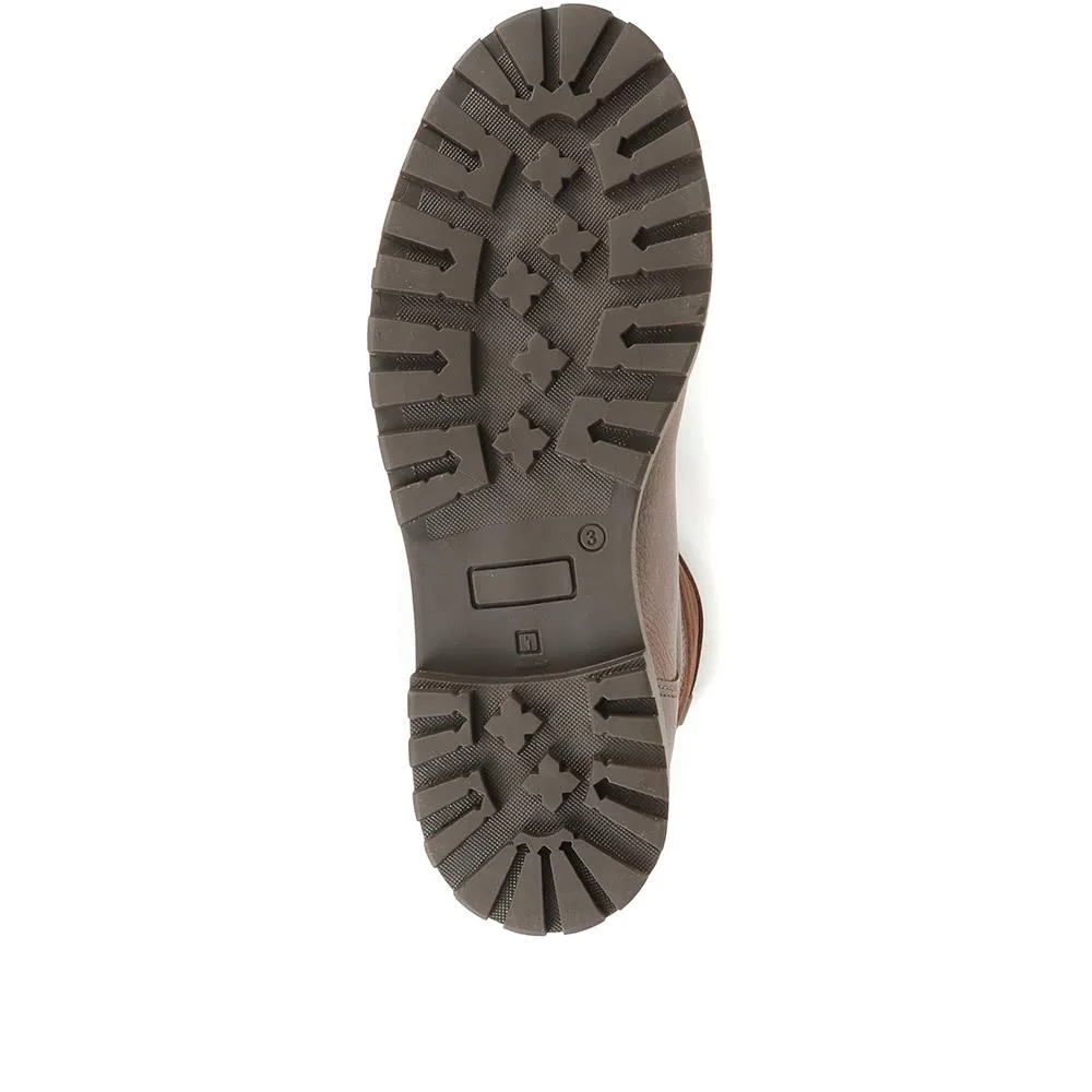 Acorn Long Leather Boots - BARBR34513 / 320 312 - Dark Brown sold by Jones Bootmaker product image thumbnail 5