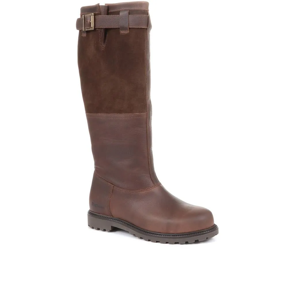 Acorn Long Leather Boots - BARBR34513 / 320 312 - Dark Brown sold by Jones Bootmaker product image thumbnail 2