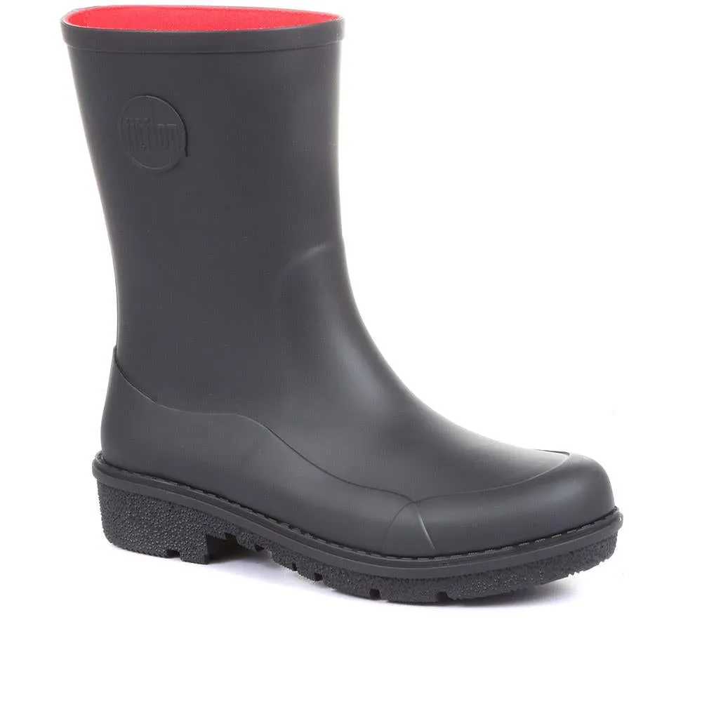 AH6 WonderWelly Short Wellington Boots - FITF32500 / 320 199 - Black sold by Jones Bootmaker product image thumbnail 2