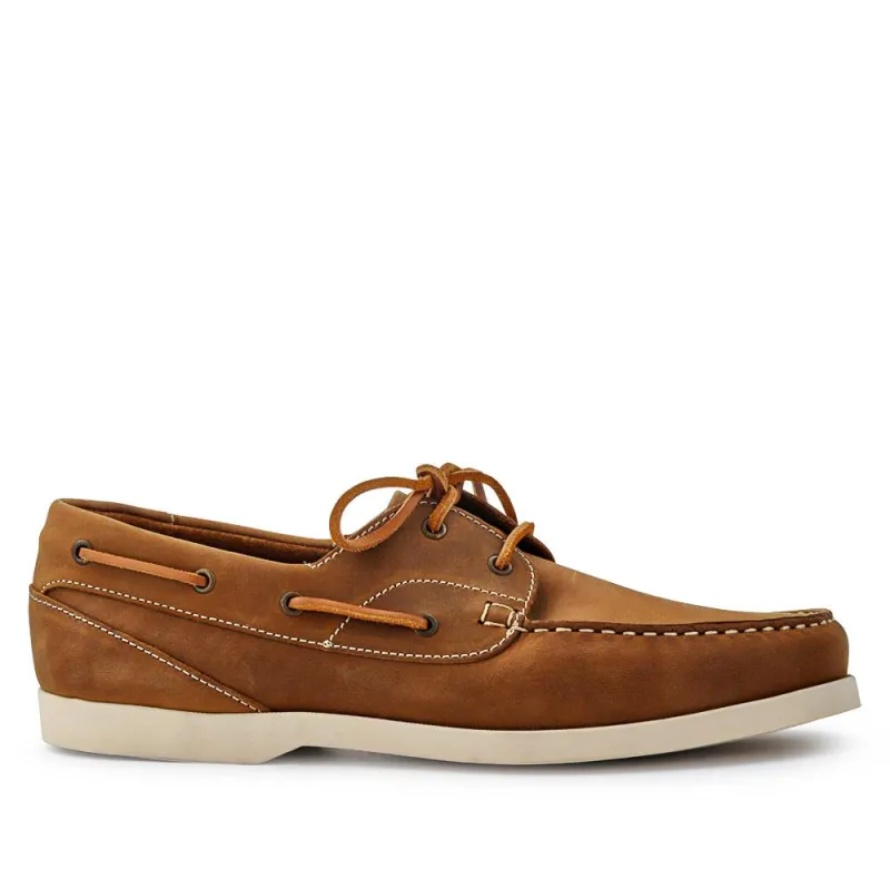 Parsons Leather Boat Shoes - PARSONS / 320 153 - Tan sold by Jones Bootmaker