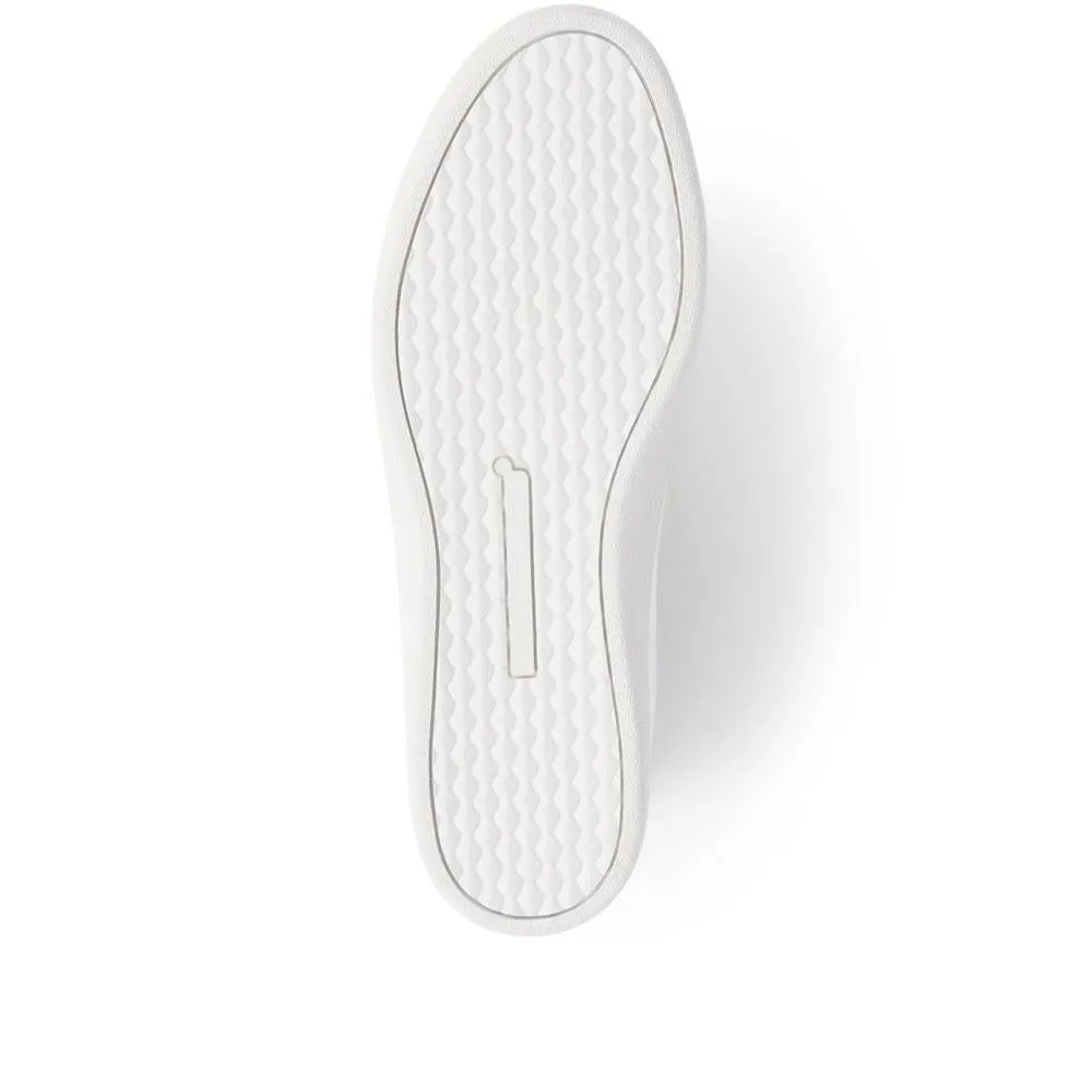 Midwood Women's Leather Trainers - MIDWOOD / 320 084 - Silver sold by Jones Bootmaker product image thumbnail 4